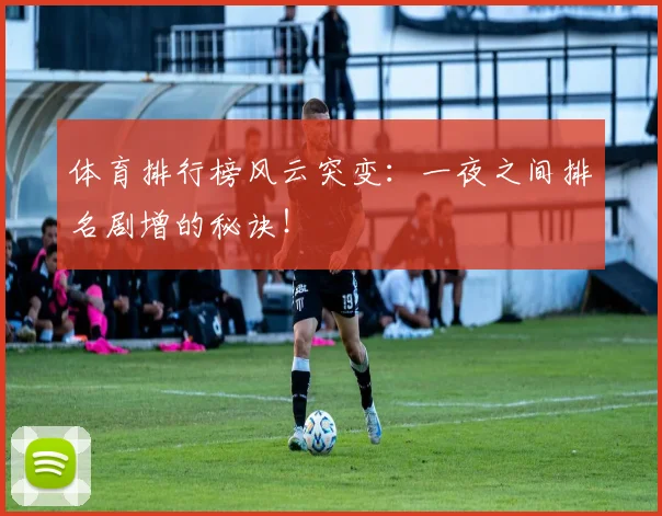 体育排行榜风云突变:一夜之间排名剧增的秘诀!