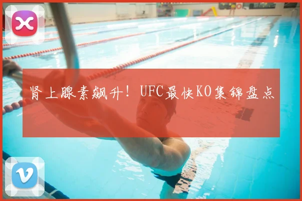 肾上腺素飙升！UFC最快KO集锦盘点